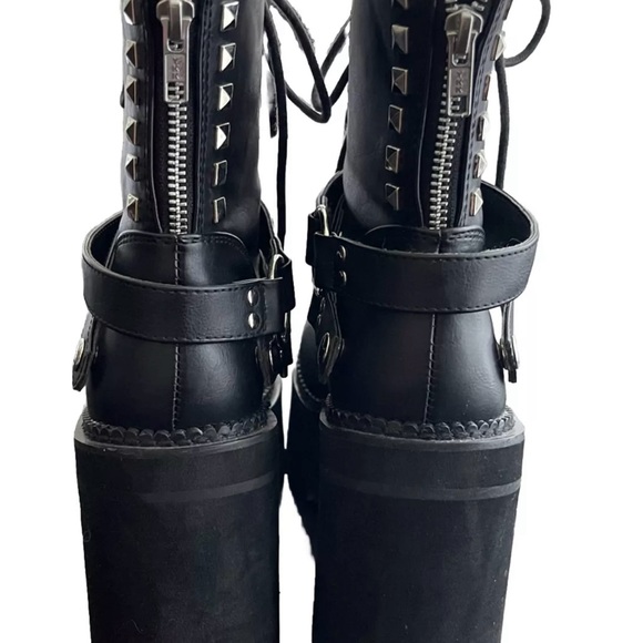 Demonia Assault-101 Chunky Platform Ankle Boots - Picture 3 of 8